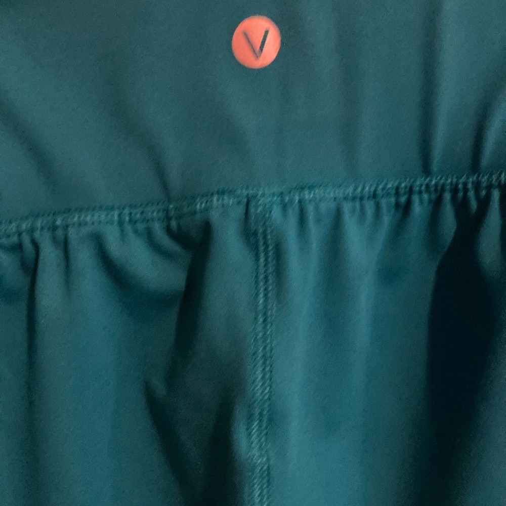 EUC LIVI Teal Blue Soft Bike Shorts with Side Pockets Plus Size 18/20 - Picture 4 of 6